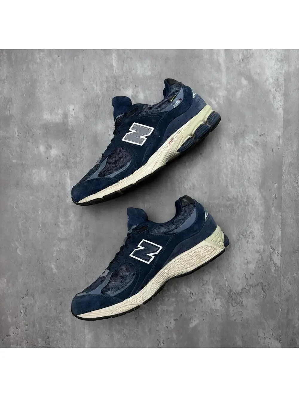 Y2K New Balance 2002R Gore Tex Navy Indigo Sneakers